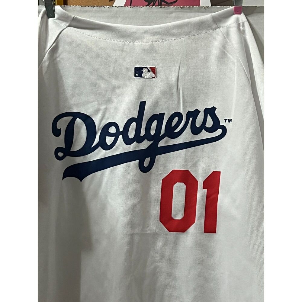 MLB Pets First LA Dodgers Throwback Jersey for Dogs Size XXL
